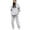 GY2, variant on Women's Hooded Sweatshirt Set Casual Pullover With Drawstring And Denim Pant Suits for Women Overalls Women Snowboarding Womens Tuxedo Outfit Womens Pant Suit for Work Wedding Jumpsuits Women Bride