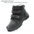 thumbnail image 6 of Stepedia Boys Girls Snow Boots Waterproof Outdoor Warm Slip Winter Shoes for Kids, Gray, 6 of 8