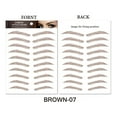 thumbnail image 2 of Xihbxyly Pegatinas para Cejas, Parches de Tatuajes Impermeables Simulados, Solución de Belleza Temporal Ecológica, Perfectas para Cejas Dispersas o Irregulares, Realzan Los Rasgos Faciales, Ideales p, 2 of 3
