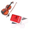 thumbnail image 2 of Pour Leto String Instruments Rosin Forte Adhérence Moins Sensibilité Accessoires d'Instruments de Musique Universels Viola Cello Erhu Nœud Rosin pour Musicien, 2 of 7