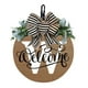 thumbnail image 1 of Placa Colgante Personalizada para Puerta de Entrada | Decoración de Temporada de 30 X 30 Cm con Cinta | Elija Entre 26 Letras para Un Letrero de Bienvenida Personalizado, 1 of 1