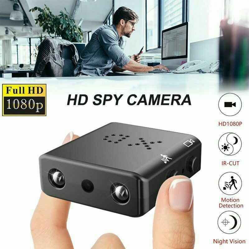 Car Home Micro Hide Spy Camera 1080P HD Infrared IR-CUT Night Vision Loop Video 