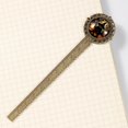 thumbnail image 4 of Cat Book Marks: Lace Bookmark in Antique Bronze - a Delightful Gift for Book Lovers and Readers, 4 of 5