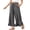 Gray, variant on Eytino Pants for Women Wide Leg Elastic Waist Casual Trousers High Waisted Ruffle Hem Palazzo Pants with Pockets
