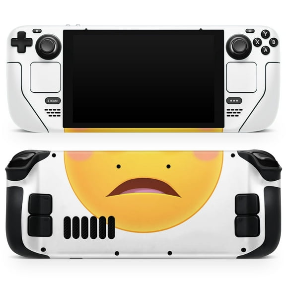 Design Skinz - Compatible with Steam Deck - Skin Decal Protective Scratch-Resistant Removable Vinyl Wrap Cover - Teary Sad Friendly Emoticons
