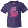 thumbnail image 3 of Inktastic Michigan Silhouette Mandala Youth T-Shirt, 3 of 5