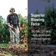 Husqvarna Gas Leaf Blower 150BT Backpack - 51cc 2-Cycle, 765 CFM, 270 MPH