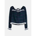 thumbnail image 6 of Joyspun Women's Flannel Peasant Sleep Top with Long Sleeves, Sizes XS-2X, 6 of 6