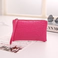 thumbnail image 1 of unbranded Cartera De Con Textura De Cocodrilo En Rosy Para Uso Diario Con, 1 of 6