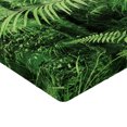 thumbnail image 2 of Rainforest Fitted Sheet, Palm Trees and Exotic Plants in Tropical Jungle Wild Nature Theme Illustration, Decorative Soft Bedding All-round Elastic Pocket, Twin Size, Green, by Ambesonne, 2 of 3