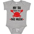 thumbnail image 3 of Inktastic My Tia Loves Me Nephew Boys or Girls Baby Bodysuit, 3 of 5