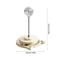 thumbnail image 3 of Steadline Solid Wood Spring Rotating Cat Mint Ball Set, Cat Missed Food Ball, Pet Cat Stick Toy, 3 of 6