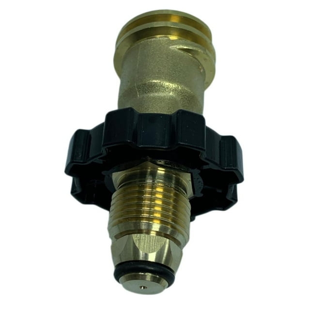 Adaptador de propano shamjiam POL a QCC para parrilla de gas de barbaco Adaptador universal para tanque de propano