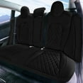 thumbnail image 3 of For 2017-2023 Tesla Model 3 FH Group Neoprene Waterproof Custom Fit Car Seat Covers  Black - Rear, 3 of 6