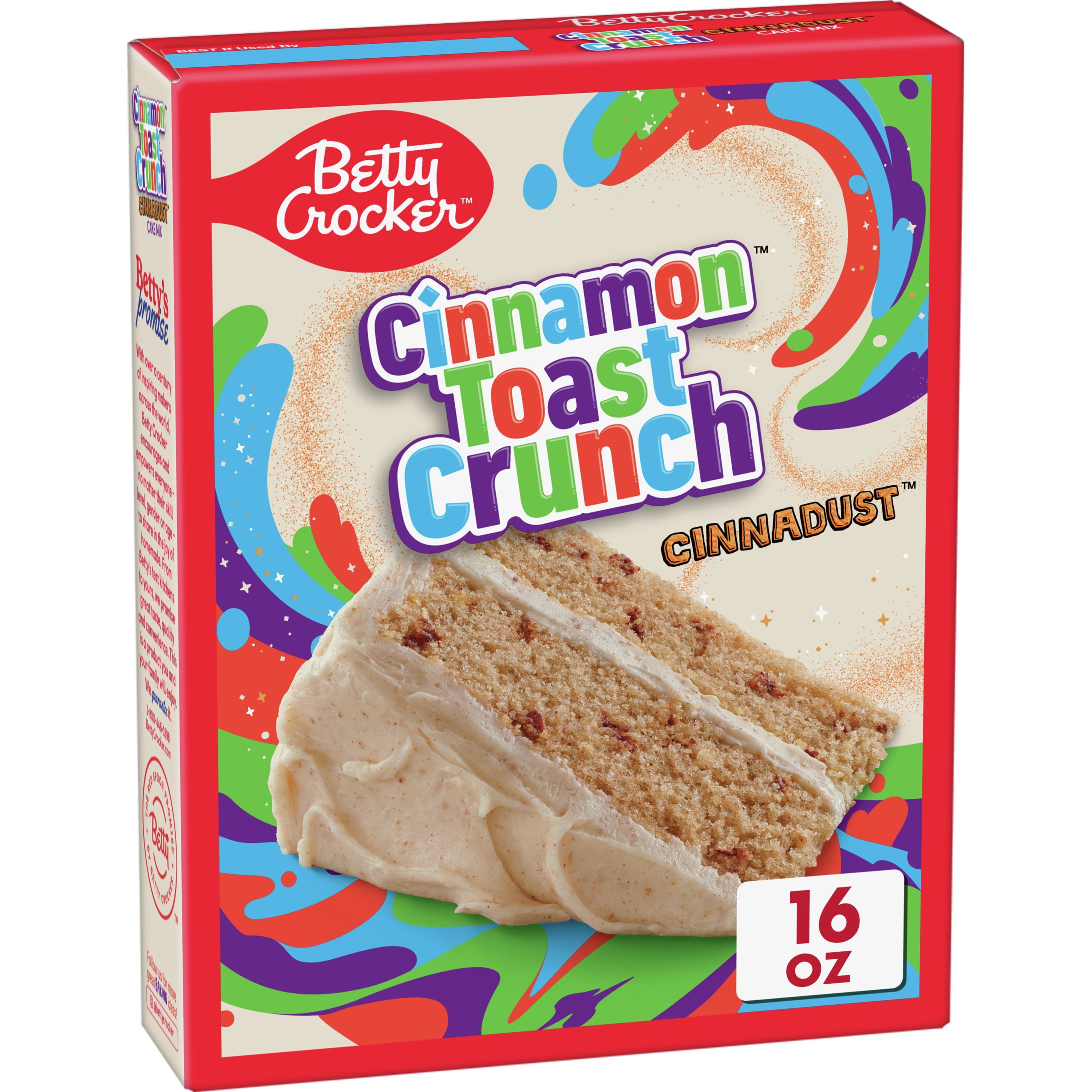 Betty Crocker Cinnamon Toast Crunch Cake Mix