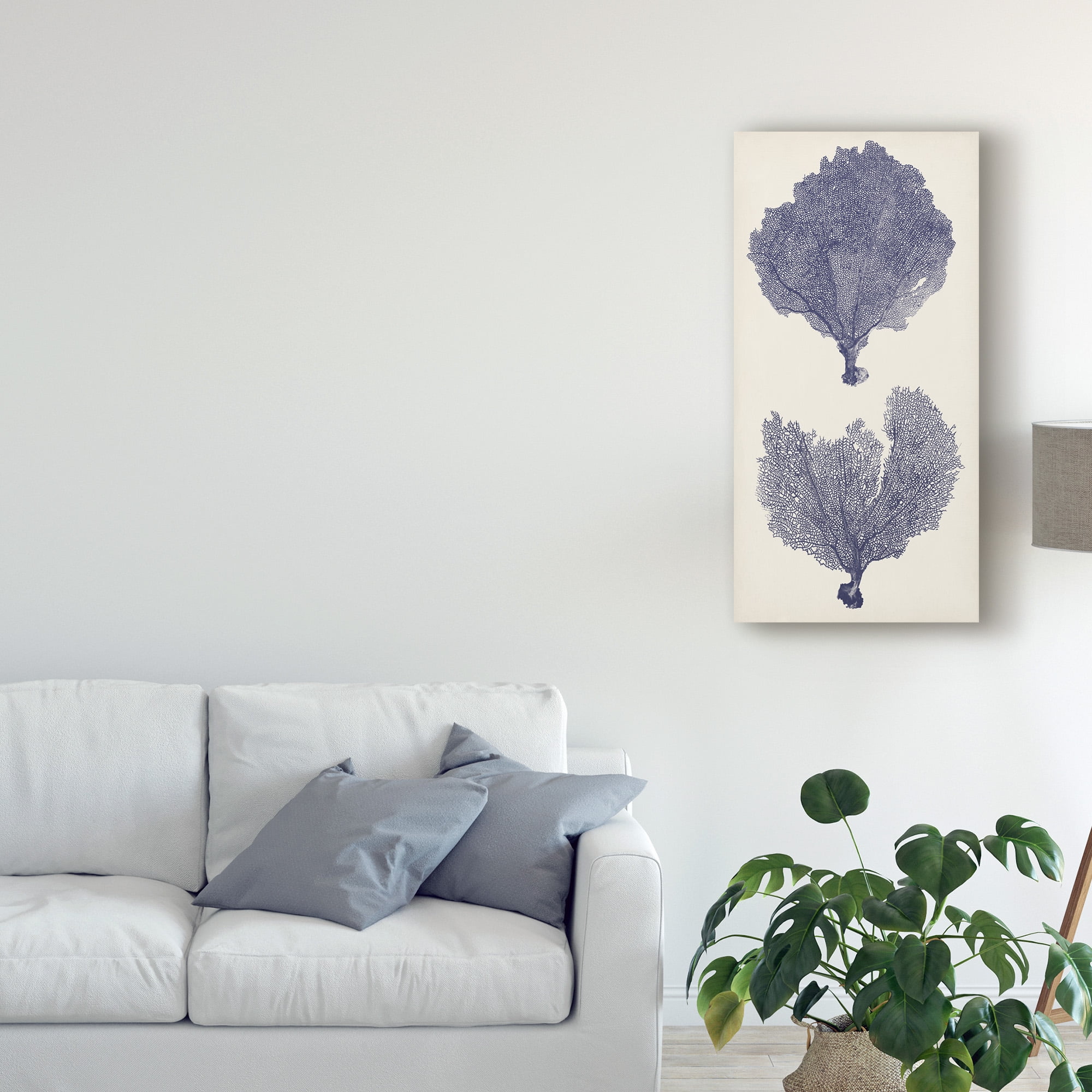 Trademark Fine Art 'Indigo Seafans II' Canvas Art by Vision Studio