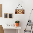 thumbnail image 2 of Letrero De Madera Etiqueta Para Gatos Decoración Rectangular De Madera Colgante Con Eslogan Para Mascotas Decoración, 2 of 7