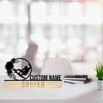 thumbnail image 2 of Handmadetneonsign Surfer Metal Nameplate, Surfer Desk Name Plate, Surfer Player Desk Nameplate, 2 of 4
