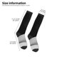 thumbnail image 2 of Balery Black White Fluid Sculpture Calcetines novedosos Calcetines deportivos Calcetines hasta la rodilla Calcetines de algodón Calcetines originales y geniales, 2 of 6