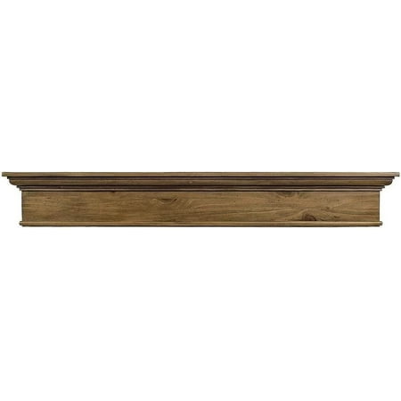 

Mantels Direct Bellamy 72 Decorative Wood Fireplace Mantel Shelf in Vintage Ash