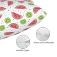 thumbnail image 3 of Kdxio Cotton Pillow Cases Pillowcases,Soft and Breathable Bedroom Pillow Cases-Watermelon And Kiwi, 3 of 8