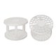 thumbnail image 3 of Makeup Brush Holder, 49 Hole Organizer Cosmetic Brush Stand White Portable For Women For Pencil Gel Pen, 3 of 8