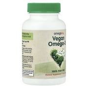OmegaVia Vegan Omega-3, 60 Softgels
