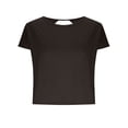 thumbnail image 5 of Txenfivo Oversized Open Back Sweatshirts for Womens Fall Spring Long Sleeve Workout Shirts Crew Neck Casual Crop Athletic Tee Tops, S-2XL, 5 of 7