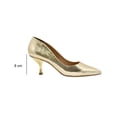 thumbnail image 4 of Zapatilla Salamandra® Para Dama Stiletto Oro Ingles dorado 25, 4 of 7