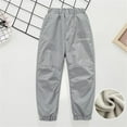 thumbnail image 2 of Miluxas Kids' Snow Pants - Boys and Girls Insulated Heavyweight Water-Resistant Ski Pants, 2 of 6