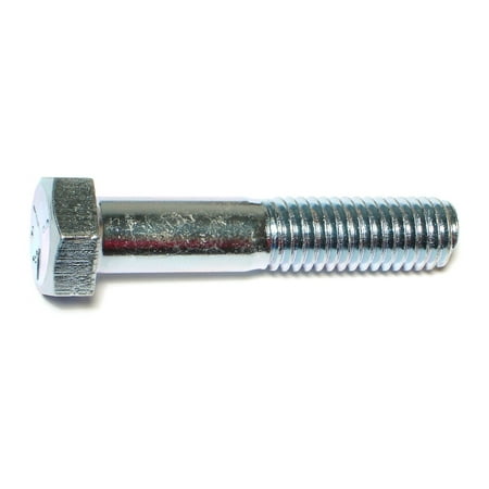 

1/2 -13 x 2-1/2 Zinc Plated Grade 5 Steel Coarse Thread Hex Cap Screws CSHS5-450