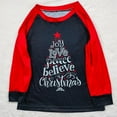 thumbnail image 3 of Pyjamas de Noël Amples pour la Famille à Manches Longues Col Rond Vêtements de Nuit Mode Décontractée Ensemble de Vêtements de Maison, 3 of 3