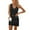Black, variant on XBASW Womens Summer Skirt Set V-Neck Sleeveless Knit Vest Top and Bodycon Mini Skirt 2 Piece Outfits S- XL