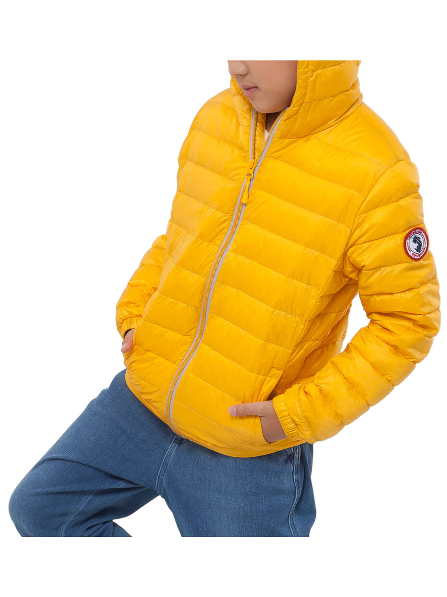 Rokka&Rolla Boys Ultra Lightweight Packable Down Puffer Jacket Coat 