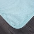 thumbnail image 2 of Mainstays Basic Memory Foam Bath Rug, Aqua, 17" x 23.5", 2 of 4