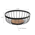 thumbnail image 2 of Fruit Basket With Rubber Wood Bottom, 2 of 3