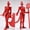 #05-red female, variant on T13 Action Figurines Assembled Dummy 13 Movable Joints Robo Male and Female Figure with Customizable Accessories Set