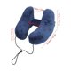 thumbnail image 5 of Travel Neck Pillow Hooded Design Ergonomic Support Skin Friendly Easy Inflating Inflatable Neck Pillow for Office Travel, 5 of 5