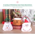 thumbnail image 3 of sweethay Bolsas de regalo de Navidad Muñeco de nieve Bolso de alce Bolsa de envoltura de bolsillo de Navidad Saco resistente al desgaste Bolsa de dulces Kits de decoración para fiestas Alce sweethay HA069845-03, 3 of 6