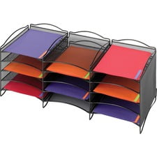 Safco SAF9430BL Desktop Organizer