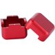thumbnail image 2 of BEMS-1 caja de tiza de bola de billar roja, caja de tiza cerrada portátil,, 2 of 5