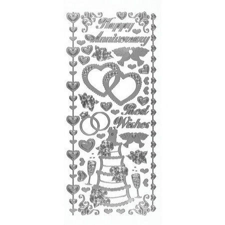 Dazzles Wedding and Anniversary Stickers