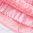 thumbnail image 2 of Blekii Petite Fit Dress Long Sleeve Crewneck Dresses Casual Spring Summer Birthday Tulle Midi Dress Pink 4Y, 2 of 2