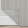 thumbnail image 5 of Eclipse Ronneby Stripe Blackout Grommet Tope Single Window Curtain Panel, Light Grey, 40 x 84, 5 of 6