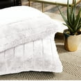 thumbnail image 2 of Home Soft Things Super Soft Decorative Pillow Covers, Set of 2, Bright White, 26" x 26", 2 of 3