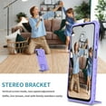 thumbnail image 5 of Jiahe Cover For Samsung Galaxy A54 Case Built-in Slide Anti-Scratch Camera Lens Cover Rugged Shockproof with Adjustable Stand Case Cover,Purple, 5 of 12