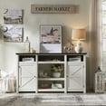 thumbnail image 4 of SinCiDo Farmhouse TV Stand for TVs Up to 80 inches, 39" Tall Entertainment Center for Living Room, 4 of 6