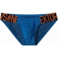 thumbnail image 2 of Noblesse Underwear Men's Ride Up Briefs Cotton Briefs Lace White XL Z02203blue, 2 of 3