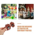 thumbnail image 2 of KAKOWELY 4 gafas de sol de fiesta: gafas con forma de garra de oso para niños - Accesorios de disfraces de animales de la selva para fiestas temáticas de playa de verano, 2 of 4