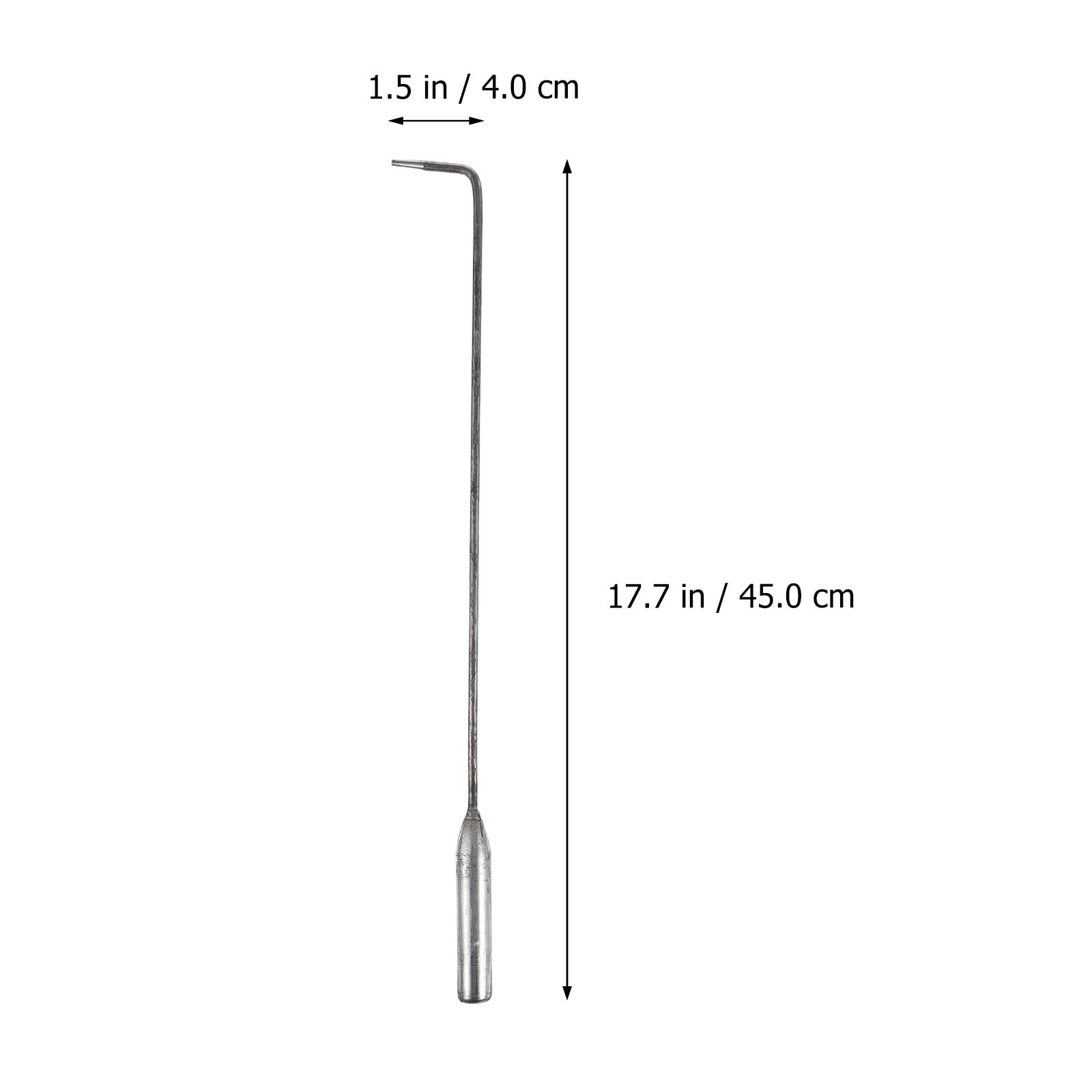 4pcs Stainless Steel Fire Pit Poker Sticks Fireplace Stoker (Assorted